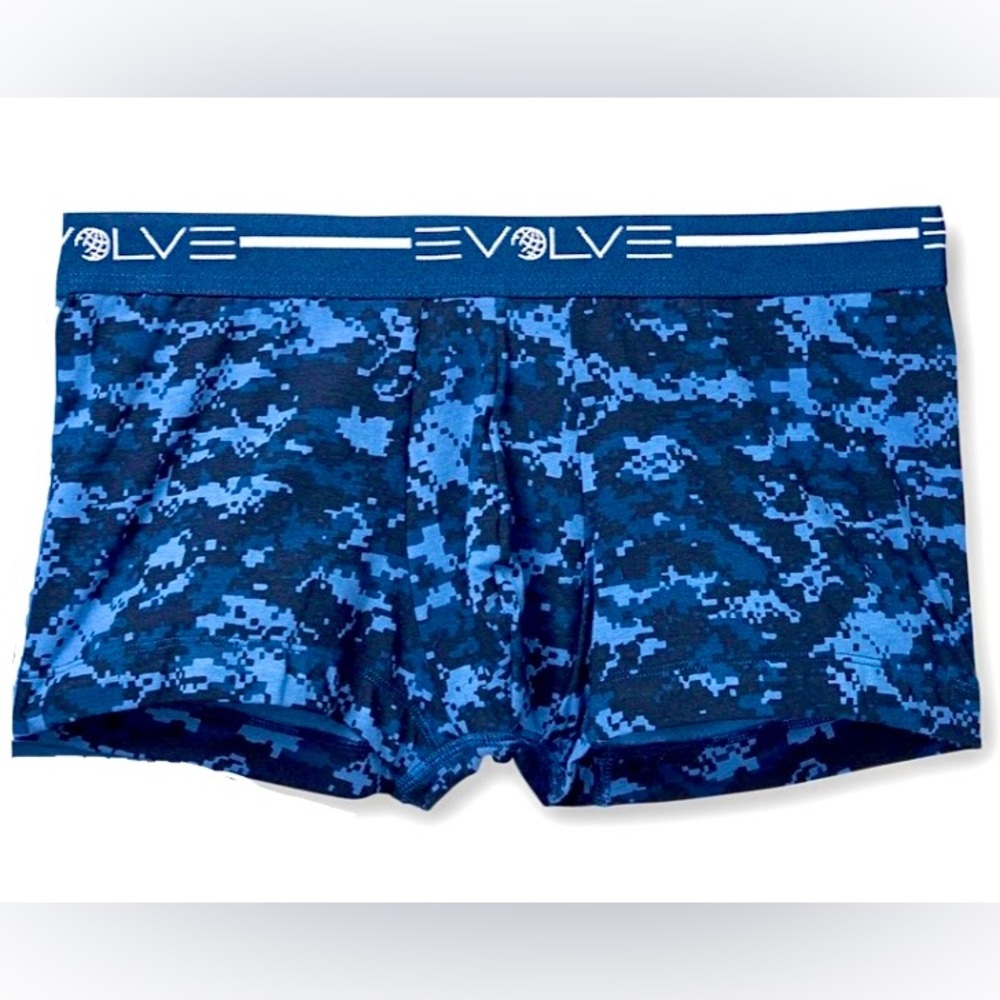 Evolve Men's Cotton Stretch Trunk Underwear 2- pack.